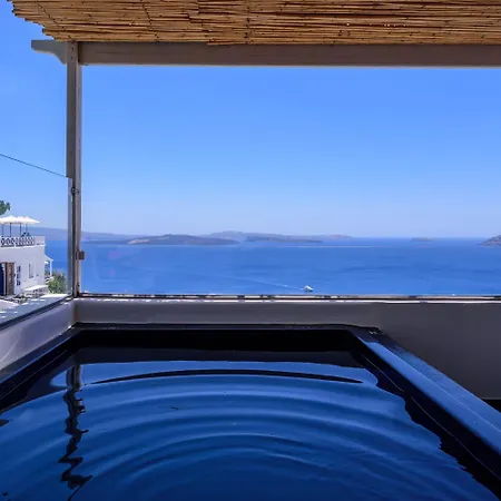 Sensia Villa With Hot Tub And Caldera View